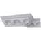 Ekena Millwork 3 7/8"H x 3 5/8"P x 5 3/8"F x 94 1/2"L Attica Crown Moulding MLD03X03X05AT - alternate 10